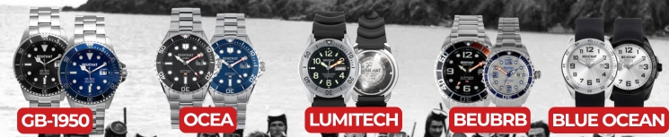 Beuchat dive watch range